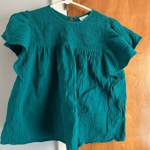 2/$12 bundle LuLaRoe Turquoise Cotton Top